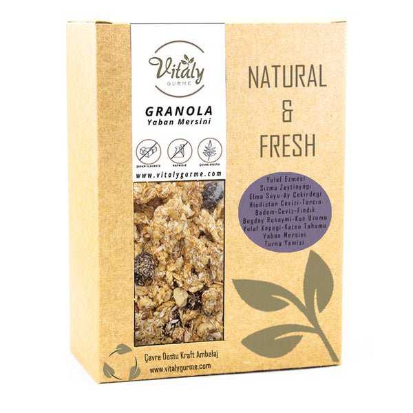 Doğal Katkısız GRANOLA YABAN MERSİNİ 320g