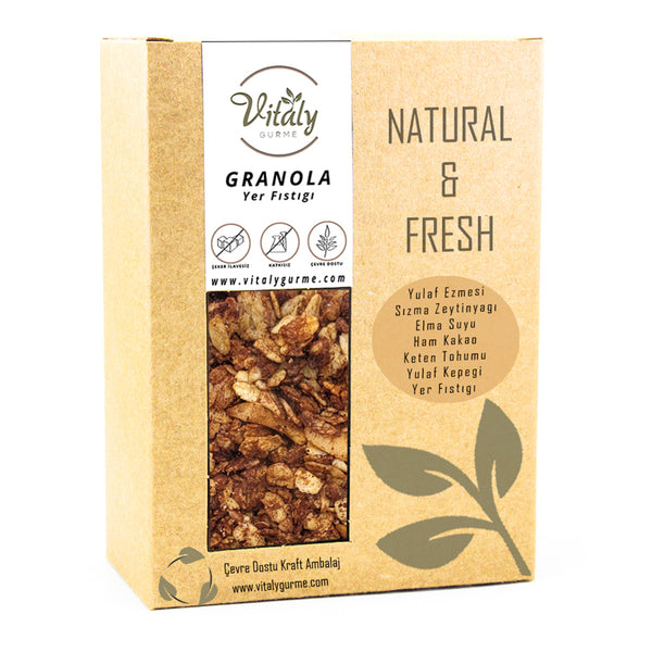 Doğal Katkısız GRANOLA YER FISTIĞI 320g