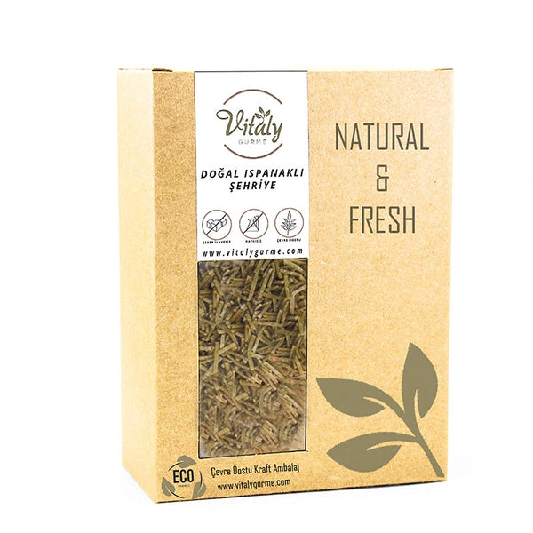Doğal Ispanaklı Şehriye 300 g
