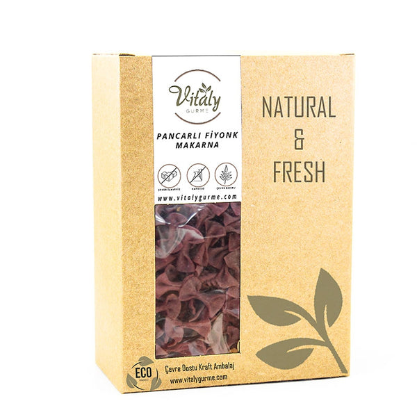 Doğal Pancarlı Fiyonk Makarna 300 g